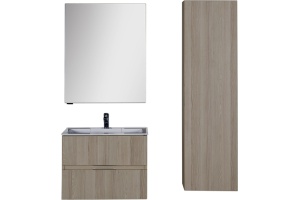 Зеркало-шкаф Aquanet Алвита 70 ясень коимбро - 3