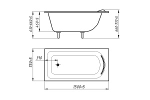 Экран Фэма Алассио 150 см - 3