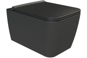 Унитаз подвесной Boheme Zen черный