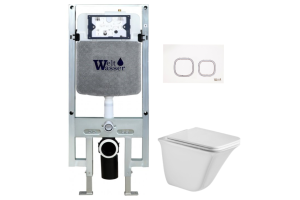 Комплект Weltwasser AMBERG 497 ST + ROTBACH 004 GL-WT + AMBERG RD-WT (10000006746)