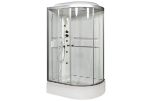 Душевая кабина L 120х80 с гидромассажем, электрикой (L520LGM+EL) - 2