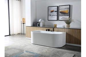 Акриловая ванна Abber 170x78, универсальная (AB9310) - 3