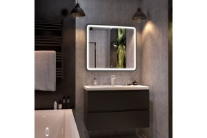 Тумба для комплекта Art&Max Bianchi 90, подвесная, серый матовый - 2