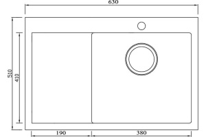 Металлическая мойка Seaman SMB-6351 (SMB-6351LS.A) - 3