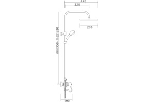 Душевая стойка Veragio Grazia VR.GRZ-9955.CR хром - 3