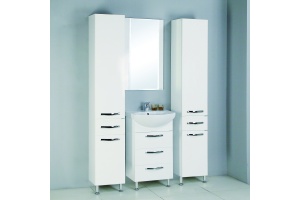 Комплект мебели напольный Aquaton Ария Н 50 белый