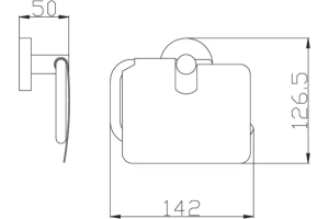 Держатель туалетной бумаги Rav Slezak Colorado бронза - 2