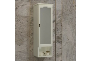 Шкаф-пенал подвесной Opadiris Риспекто левый слоновая кость