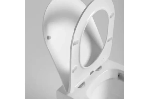 Подвесной унитаз Vincea Piatti белый матовый с сиденьем микролифт - 2