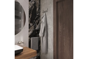 Крючок DIWO Смоленск П16542 тройной, черный муар - 2