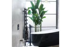 Смеситель для ванны напольный Excellent Keria черный матовый - 2