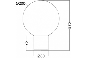 Светильник на штанге Maytoni Bold O598WL-01GR1 - 2