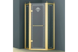 Душевой уголок Cezares Retro A P1 90 CP Br L