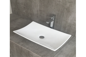 Раковина накладная CeramaLux N 68 см белый (78123В) - 3