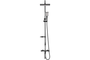 Душевой комплект Swedbe Hermes черный матовый (5115B) - 2