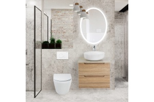 Чаша подвесного унитаза BelBagno Tre белый, с сиденьем микролифт (BB8001CHR/SC) - 2