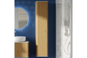 Шкаф-пенал STWORKI Ноттвиль 150 дуб верона