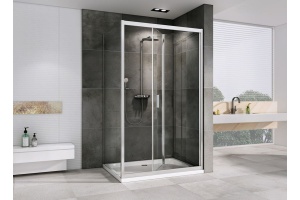 Душевой уголок Abber Sonnenstrand 110x80 профиль хром (AG07110-S80) - 3