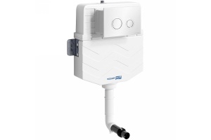 Смывной бачок скрытого монтажа Wasserkraft Aller кнопка смыва белый