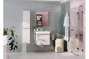 Комплект мебели Aquaton Скай 60 белый