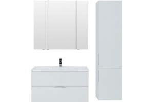 Зеркало-шкаф Aquanet Алвита 100 белый - 2