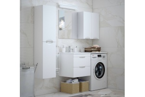 Тумба для комплекта Corozo Алиот 120, подвесная, под стиральную машину - 2