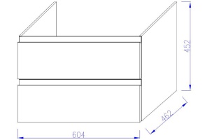 Тумба для комплекта Jacob Delafon Madeleine EB2052-J54 серый матовый - 3