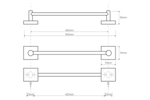 Полотенцедержатель Bemeta Beta (132104022) - 2