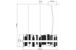 Подвесной светильник Wertmark Lotta WE460.02.023 - 2