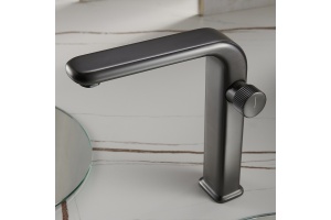 Смеситель для раковины Black&White Universell черный матовый - 3