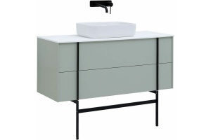 Тумба под раковину Allen Brau Reality 120 светло - зеленый матовый - 3