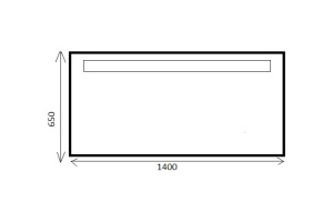 Зеркало в ванную Jacob Delafon  (EB1165-NF) - 2