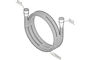 Душевой шланг AM.PM F0400364 - 2