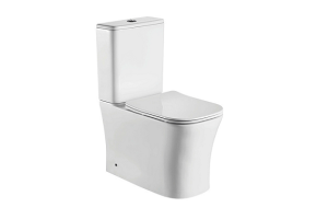 Унитаз-компакт Ceramalux белый, смыв AquaBlade (1218A)