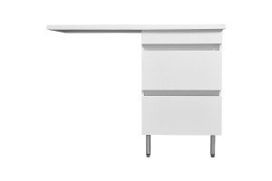 Тумба под раковину Stella Polar Мадлен Марсал 100 белый