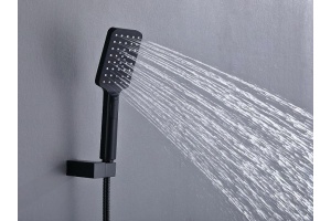 Смеситель для ванны с душем Timo Torne 4314/03Y черный - 3