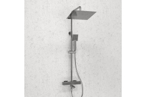 Душевая система WasserKraft 30 с термостатом хром - 2