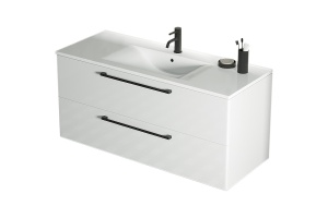 Тумба под раковину Sanvit Сити 90 белый глянец