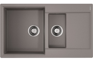 Мойка кухонная Omoikiri Daisen 86-2 leningrad grey