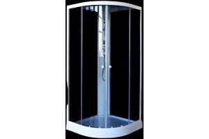 Душевая кабина Parly Classic 80х80 хром стекло тонированное