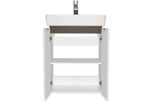 Тумба с раковиной Aquaton Скай 55 белый - 3