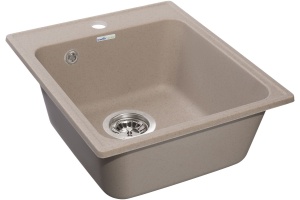 Мойка кухонная GranFest Quarz Z17 песок - 2