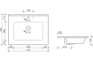 Раковина Ceramica Nova Element CN7001 - 2