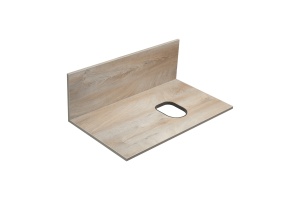 Столешница под раковину Aquaton Мишель ДСП 80 универсальная светлое дерево