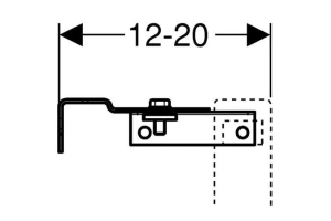 Комплект крепления для инсталляций Geberit Duofix (111.839.00.1) - 2
