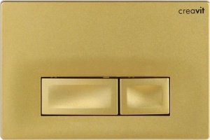 Кнопка смыва Creavit Ore GP3006.00 золото матовое