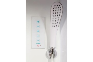 Душевая кабина Deto L 80х80 хром (L608LED) - 3