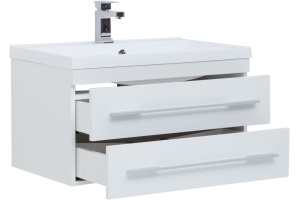 Мебель для ванной Aquanet Нота 90 белая - 3