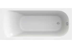 Акриловая ванна STWORKI Ольборг 170x75, с каркасом