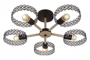 Люстра на штанге Escada Banjo 679/5P Black - 2